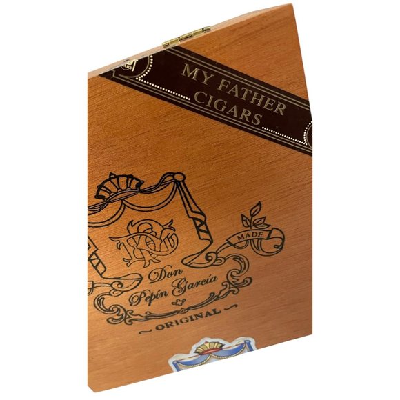 Don Pepin Garcia My Father Empty Cigars Original Wooden Box 6x60 Handmade In Mia - Picture 9 of 9